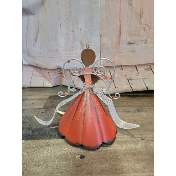 Pilgrim girl flower basket swen pat decor figure fall - Picture 4 of 5